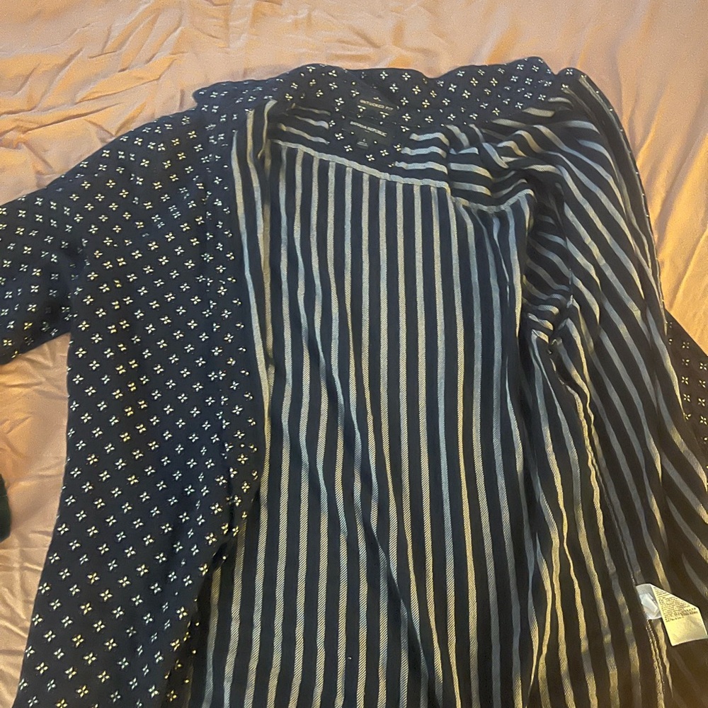 Banana Republic long sleeved reversible shirt